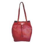 Bolsa Lagan em Couro Vermelho