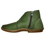 Bota em Couro Verde