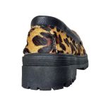 Mocassim Em Couro Leopardo