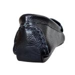 Mocassim Em Couro Preto