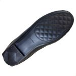 Mocassim em Couro Preto
