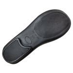 Sapatilha Em Couro Preto