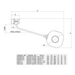 Boia de Caixa D'água de Metal 1/2'' - Deca 1350.BSA.012