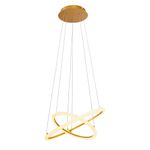 Pendente Space Orbital Double 39W 3K 40CM Llum Bronzearte