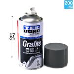 Grafite Lubrificante Seco Spray 200ml/100g Tekbond