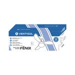 VENTILADOR TETO FENIX 3P BRANCO C/ LUMINARIA 127V 130W VENTISOL