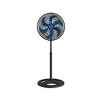 VENTILADOR OSCILANTE COLUNA 6P 50CM PRETO AZUL 127V VENTISOL