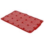 Tapete Flexível para Área Molhada 50X32 cm Vermelho Astra