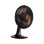 VENTILADOR OSCILANTE MESA 6P 30CM PRETO BRONZE 127V VENTISOL