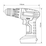 Parafusadeira Furadeira 7,2 V Tramontina
