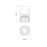 Engate Rápido Tramontina em Plástico para Mangueiras 1/2