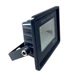 Projetor Refletor Led 30W 6500K Preto 12,9X11cm Bronzearte