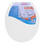 Assento Sanitário Oval Sofy Branco Astra