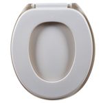 Assento Sanitário Oval Sofy Bege Astra