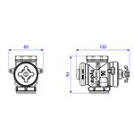 Base para válvula de descarga 1 1/2" Hydra Max 4550.504