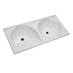 TANQUE MARMO DECORALITA 140X65 BRANCO GELO