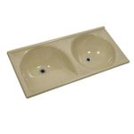 TANQUE MARMO DECORALITA 120X60 MARRON IMPERIAL