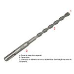 BROCA VIDEA SDS PLUS PARA CONCRETO 8X300MM IRWIN 1929961