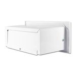 CAIXA DE CORREIO EM INOX 30X15CM PARA EMBUTIR PRETA