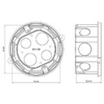 CAIXA DE LUZ OCTOGONAL FMS 4X4 TRAMONTINA