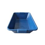 CAIXA PARA MASSA AZUL EM POLIETILENO 350L AFORT FORTLEV