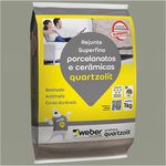 Rejunte Porcelanatos e Cerâmicas 1 Kg Quartzolit Branco