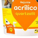 Rejunte Acrílico Quartzolit 1Kg Branco