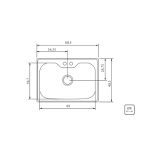 Cuba Pia Inox Tramontina 60fx Morgana Undermount 93806/192