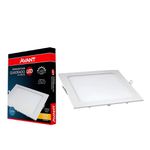  LUMINARIA PAINEL PLAFON LED QUADRADO EMBUTIR 18W 22CM 3000K AVANT