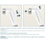 DUCHA HIGIÊNICA BRANCA E CROMADA 1,2M POP BLUKIT 220911-21