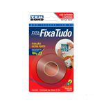 Fita Dupla Face Fixa Tudo 12mmx2m Externo e Interno Tekbond