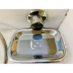 Kit Acessórios Para Banheiro Aço Inox 5 Peças Minox