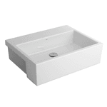 Cuba Lavabo banheiro semi encaixe Deca L843 Branco 550x420