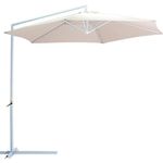 Ombrelone Guarda Sol Malibu 3M Jardim/Piscina Bege Mor