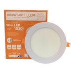 Embutido Spot Easy Led Redondo 12W 6500k Bronzearte