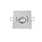 Kit 5 Embutido Spot Led Supimpa Embutir Quadrado 5w 6500k Bivolt Br