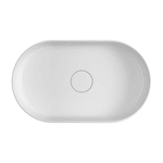 Cuba Oval De Apoio 50 Cm Slim L.14050.17 Branco Deca