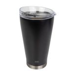 Copo Térmico Para Cerveja C/ Tampa E Abridor 700 Ml Preto Mor