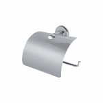 Papeleira Porta Papel Aço Inox 13cm com Tampa Bolth