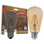 LAMPADA LED RETRO PERA ST64 E27 AMB2200K 4W AVANT