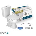 Kit completo bacia com caixa acoplada Aspen Deca KP.750.17