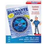 DISCO SERRA MÁRMORE GRANITO DIAMANTE AZUL TURBO SECO 105MM