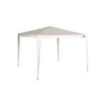 Tenda Praia Piscina Gazebo 3X3m Ráfia Branco Mor