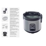 Panela Elétrica Arroz e Legumes Inox 6 Xícaras 400W 127V