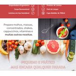 Super Mixer Agratto Com Copo MX preto 127V 200W