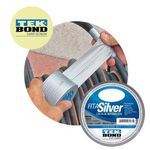 Fita Adesiva Silver Tape Prata 48mm x 5m Tekbond