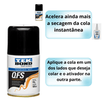 Acelerador QFS Para Colas Adesivo Instantâneo Tekbond