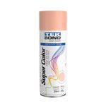 Tinta Spray Super Color Rosa Uso Geral 350ml TekBond