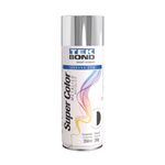 Tinta Spray Super Color Cromado Metalico Uso Geral 350ml TekBond