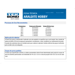 Adesivo Araldite 10 Min Hobby 6g Seringa Blister - TEKBOND